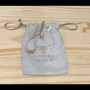 Kendra Scott Elisa Necklace: Rose Gold